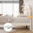 Burlyn Upholstered LED Bed Frame with Drawer & Adjustable Headboard-1210318531-1210572759