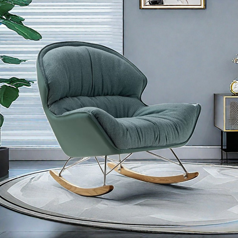 Chaise berçante simple de style italien