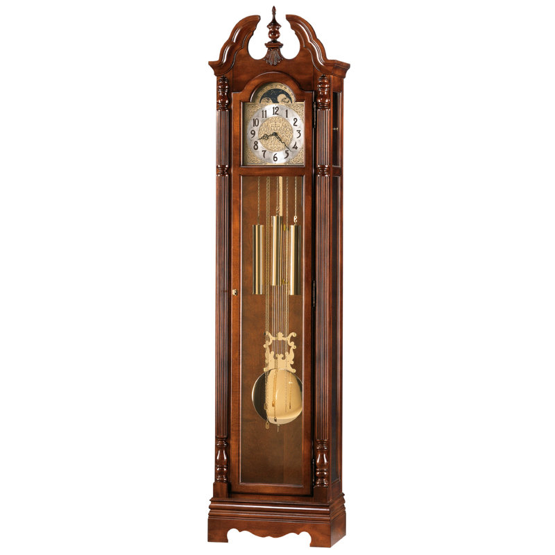 209.55cm Solid + Manufactured Wood Grandfather Clock