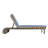 Perch Outdoor Rust-Resistant Metal Chaise Lounge , Cushion Included-96832063-96832066