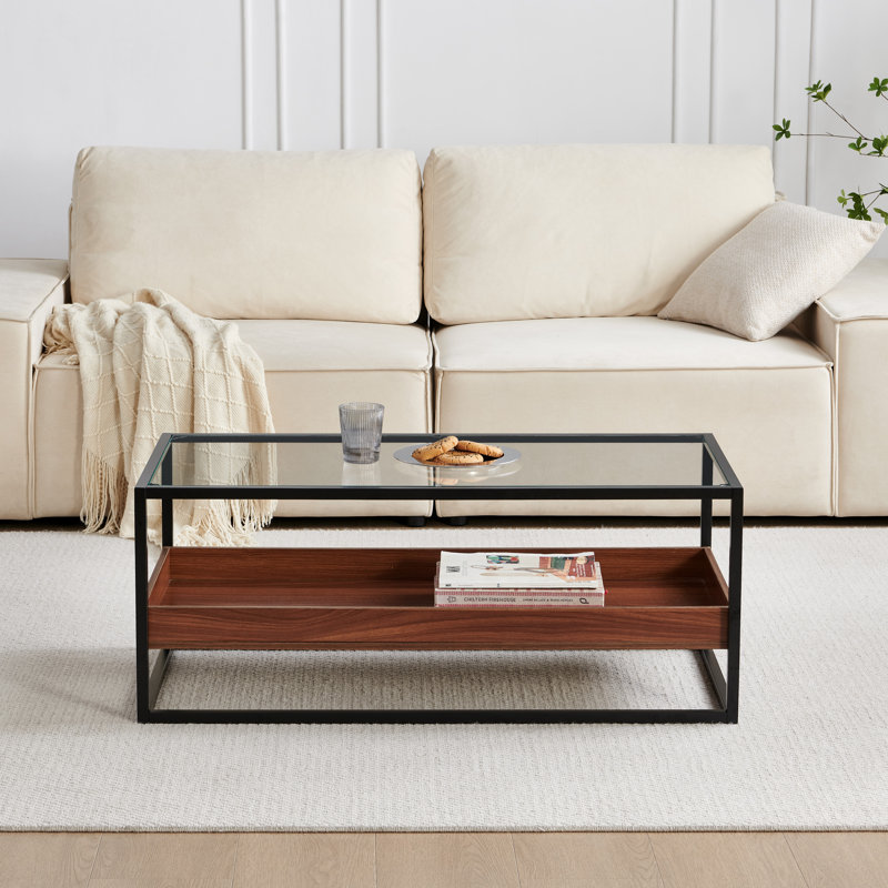 Modern Black Coffee Table