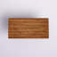 Table basse Winschoten Live Edge, noyer clair