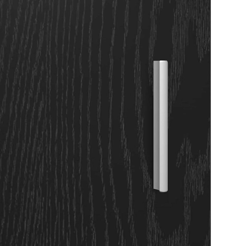 Accent Cabinet, Black Oak