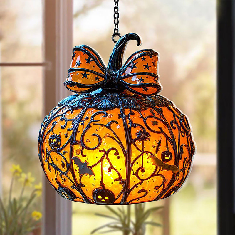 Ornements d'Halloween citrouille lanterne