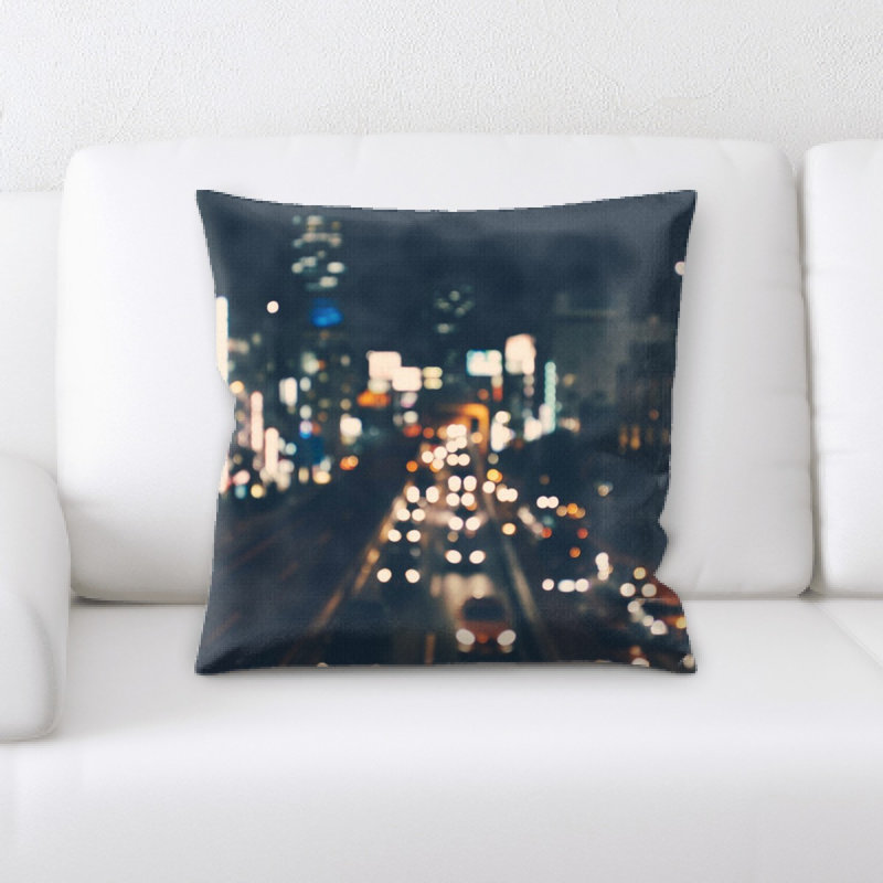Coussin décoratif flou