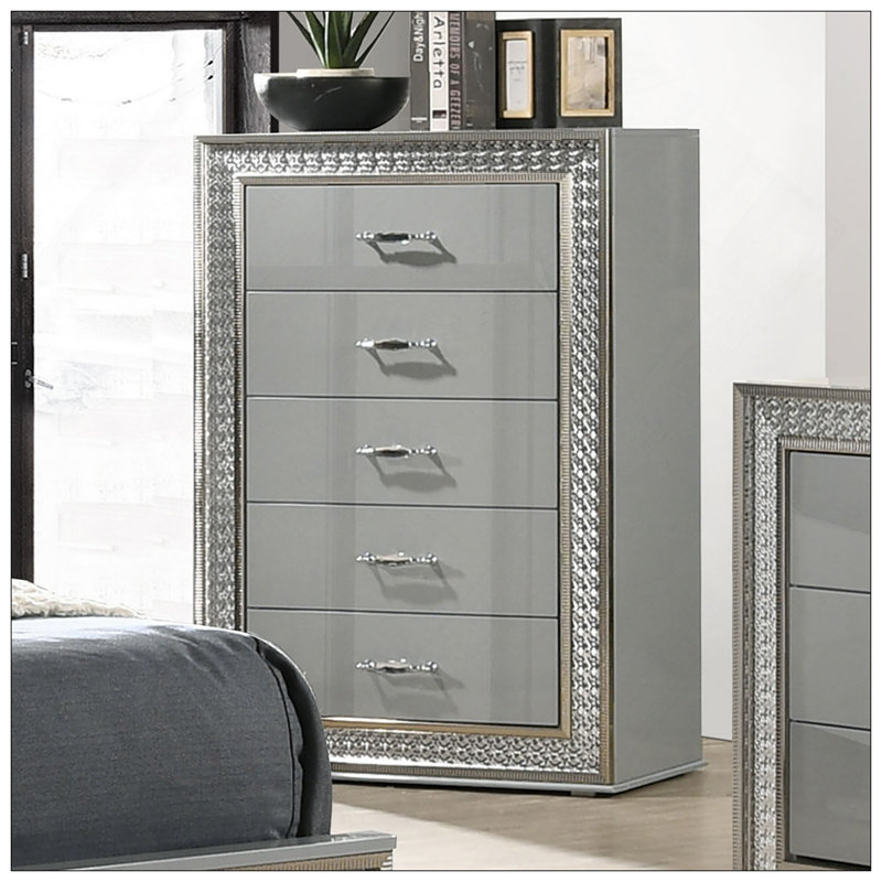 Meuble de chambre Glam Style