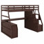 Lit mezzanine tout-en-un avec bureau, tiroirs, tablettes-1371386474