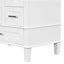 Ensemble de meuble-lavabo moderne avec ensemble lavabo 30 po, meuble-lavabo moderne avec porte à fermeture douce et 3 tiroirs, structure en bois massif (blanc)-1741392801-1741392802
