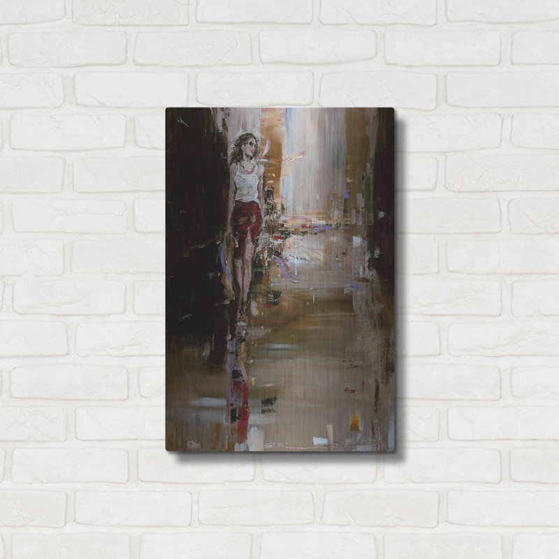 «Down Town» par Oscar Alvarez Pardo, H 24 po x l 16 po