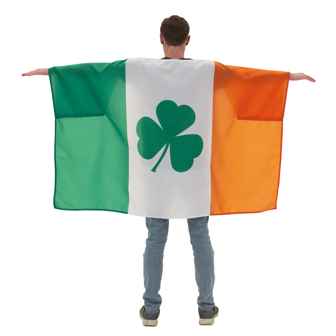 St.Patrick's Day Double Sided 36'' H x 60'' W Polyester St. Patrick's Day Body Flag Victory Corps