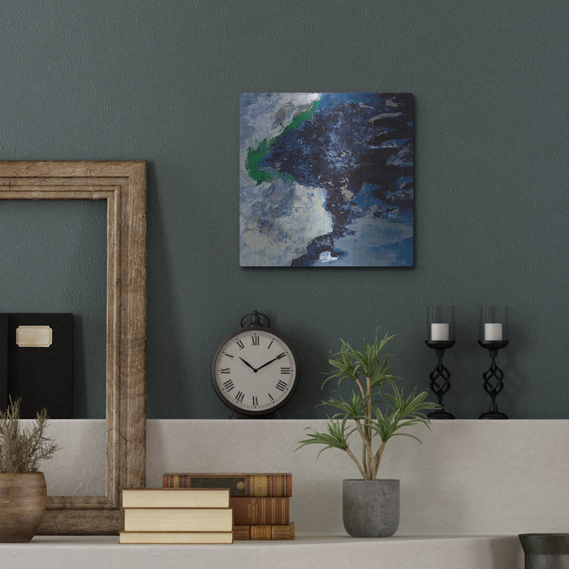 «Northern Coast I» par Silvia Vassileva, H 12 po x l 12 po