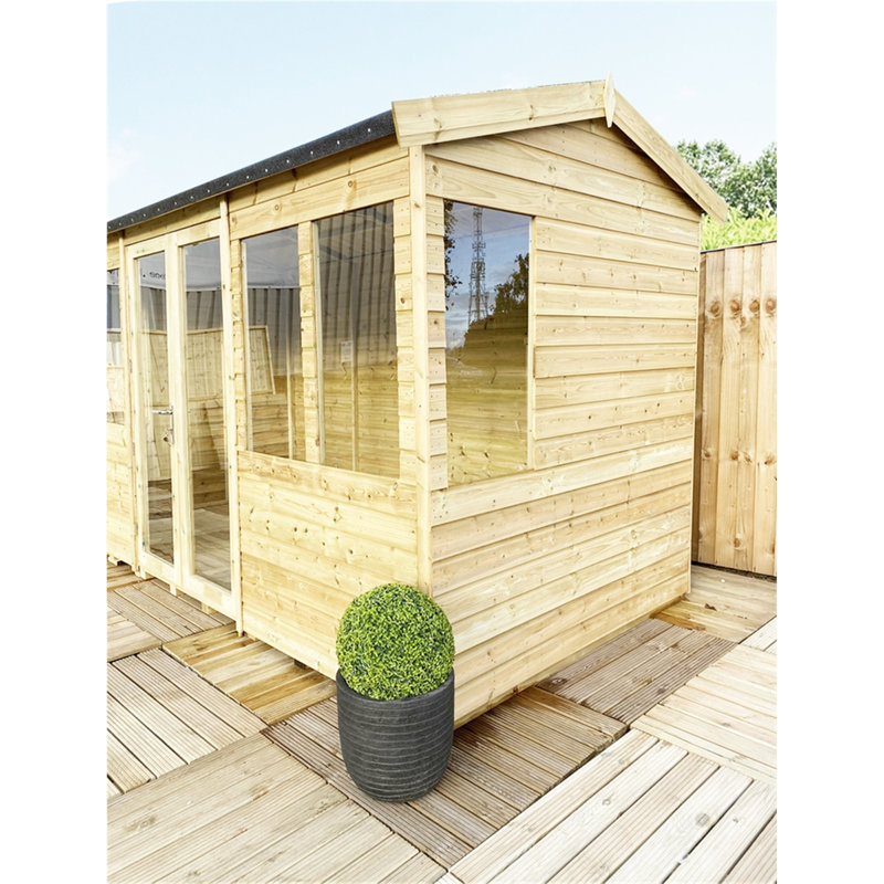Keshia 12 x 10 Ft. Tongue and Groove Summer House