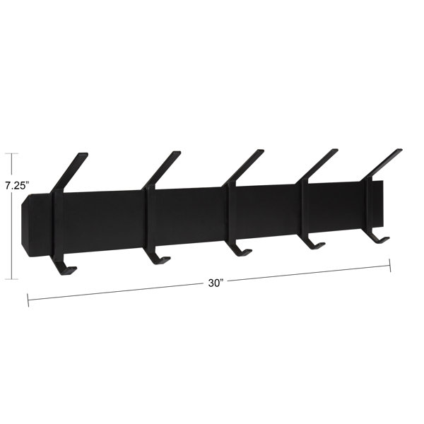 Modern Heavy Duty Double Wall Hook - Indoor and Outdoor Minimalist Wall  Hanger – Maker Table