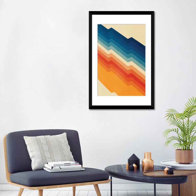 «Barricade», reproduction d'impression sur toile tendue, Papier d'art encadré noir, Blanc, H 32 po x l 24 po x P 1 po