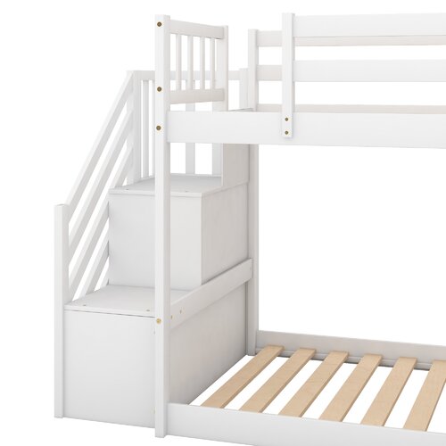 Sand & Stable Baby & Kids Ventura Kids Twin Over Twin Bunk Bed ...