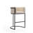 Svala Upholstered Counter Stool with Metal Frame-150971126-150751844-264345695