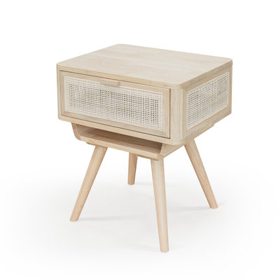 20'' W Solid Wood Nightstand
