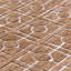 Breezeblock Geometric Hand-Loomed 9'10" x 13'1" Jute/Cotton Area Rug in Straw-1487430557
