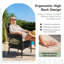 Callan 6 - Person Acacia Wicker Patio Dining Set with Rectangular Table , Cushions Included-40765668