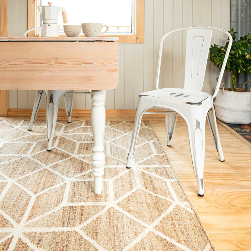 Soto Geometric Hand Woven Area Rug, Rectangle 120 x 170cm