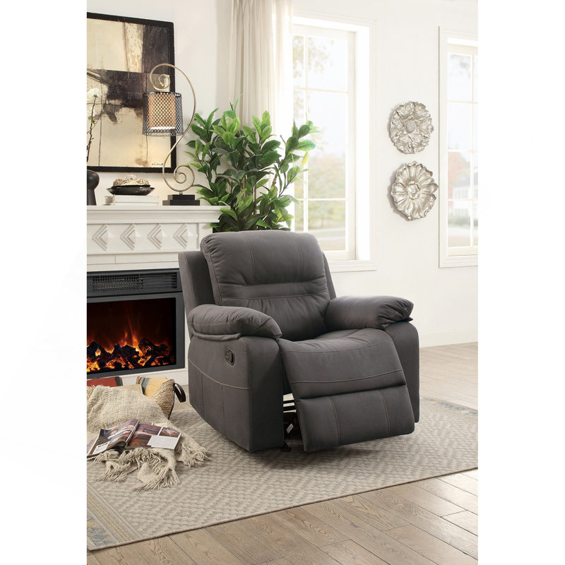 Fauteuil inclinable contemporain berçant inclinable 1 pièce