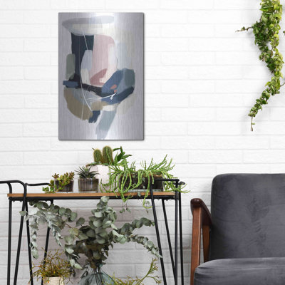 Ivy Bronx 'Intuitive 4' by Christov Art, Metal Wall Art