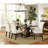 Villeneuve Rustic Espresso Rectangular Double Pedestal Dining Table