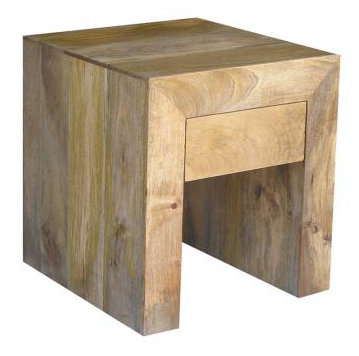 Donoghue Solid Wood Sled End Table