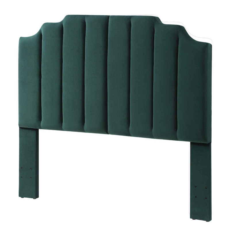 Gabbrielle Tufted Upholstered Headboard, King, Green