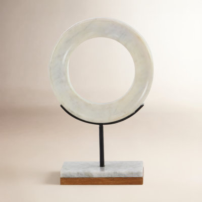Genuine Marble Ring Sculpture