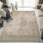 Machine Washable Traditionnal Boho Camel Area Rug-1179769543