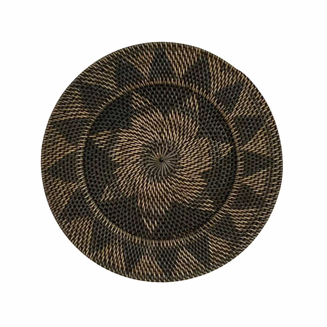 Handgefertigte Massivholz Wanddekoration The Bohemian Wall Decor Collection Abstrakt