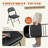 Marky Upholstered Metal Folding Event Chairs with Padded Seats for Office, Conference Room-688087646