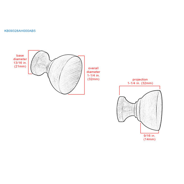 Dimensions du produit