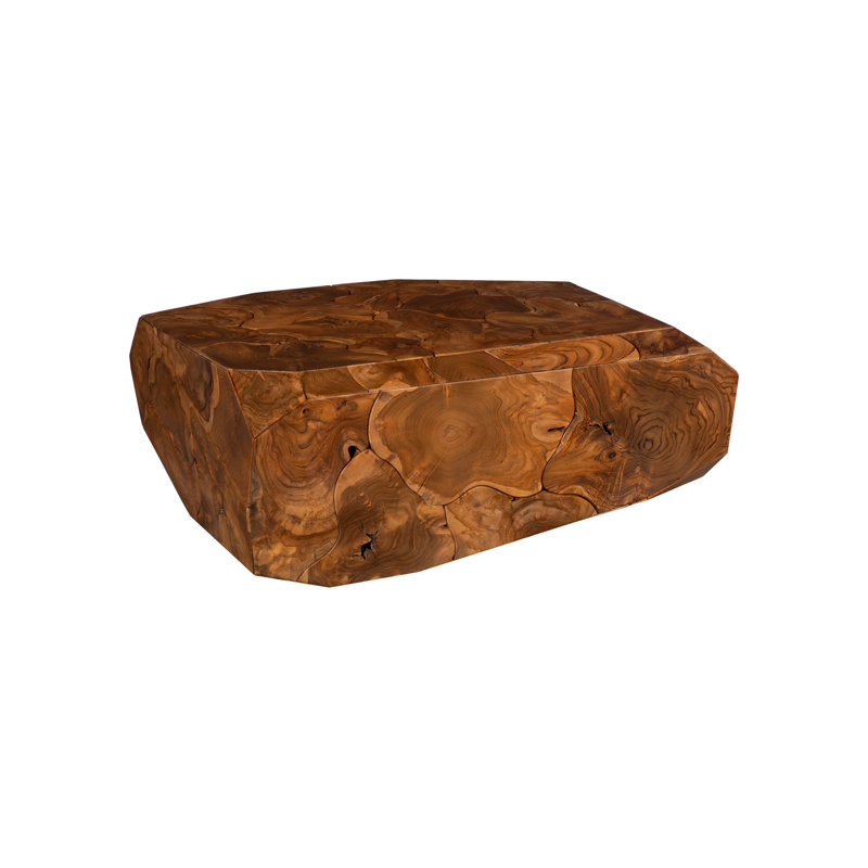Prism Coffee Table, Natural, Brown