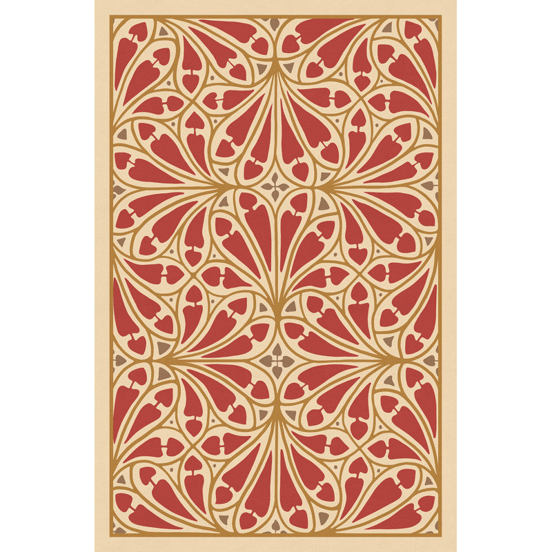 Hawarden Vinyl Indoor Rug, Rectangle 1'9" x 2'8"