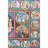 Radha Krishna with Gopis Pattachitra Painting on Cloth by Purna Chandra, 24" H x 40" W Odisha Folk Art Wall Decor