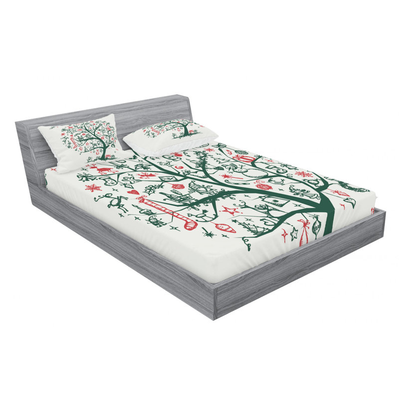 Microfiber Sheet Set, Full Sheet Set with Fitted Sheet
