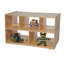 Rayonnage 8 compartiments avec roulettes Natural Environments-131634766-131634764