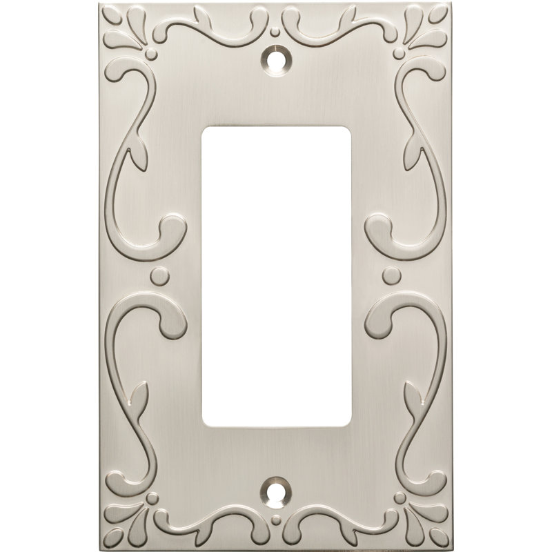 Plaque murale berçante Classic, Nickel brossé