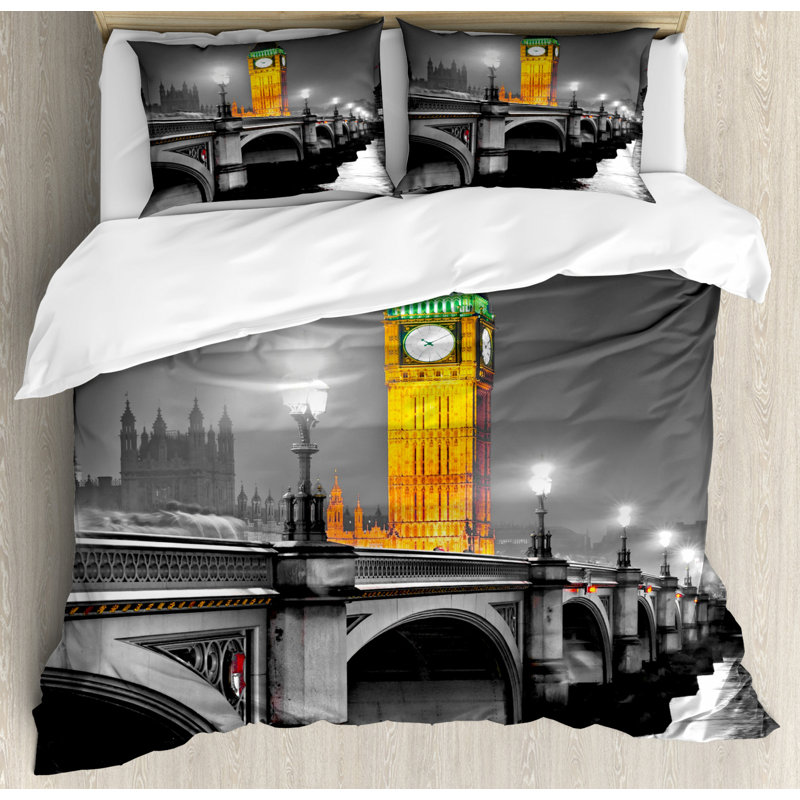 Eclectic Polyester Duvet Cover
