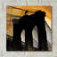  «Brooklyn Glow» par Erin Clark, art mural en verre acrylique, 12 po x 12 po-1849642568
