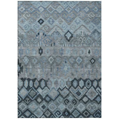 Machine Washable Indoor/Outdoor Matteson ACN2303 Casual Rug