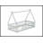 Twin Tent-Shaped Teepee Bed With Guardrails And Slats, Grey, Ideal For Cozy And Safe Sleeping