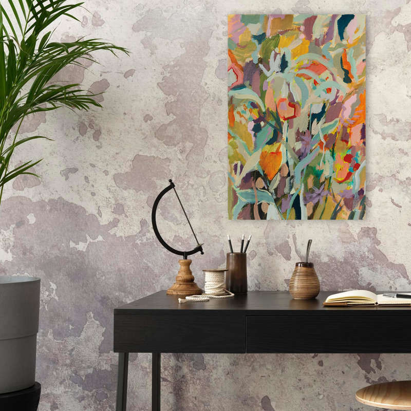 Contemporain et carnaval de printemps bohémien, H 24 po x l 16 po
