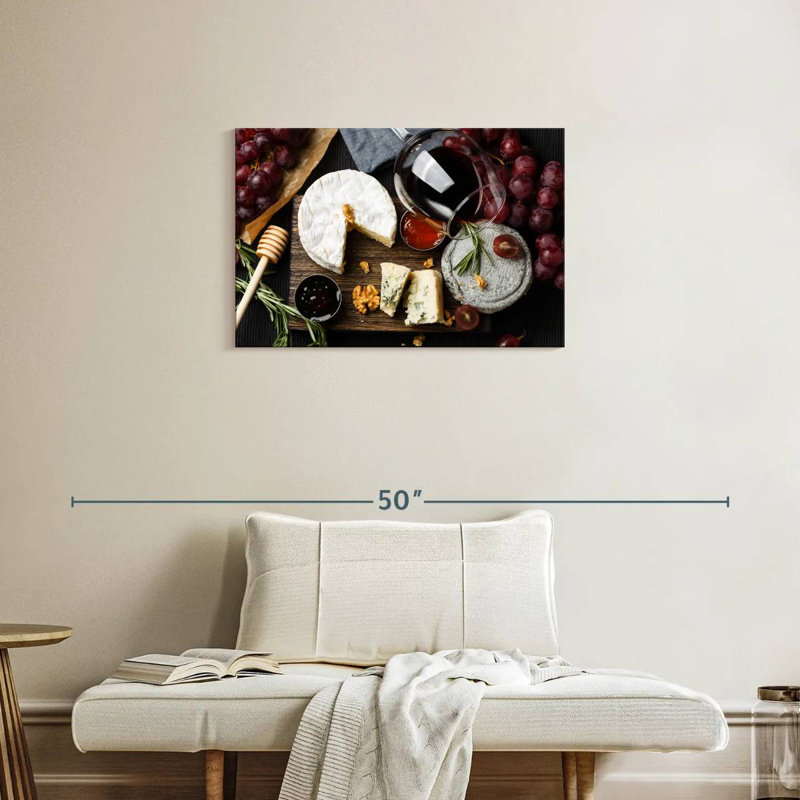 Yarlin Cheese And Wine, 20" H x 30" W