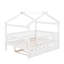Lit double en bois avec lit gigogne-2080925541-2080925542