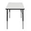 Table d'activités - Pieds noirs réglables-106955273-106955272