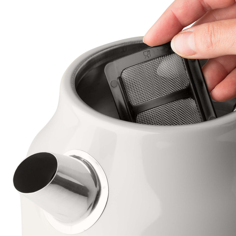 Haden Dorset Stainless Steel Electric Kettle, Ivory