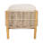 Grotta Outdoor Wood Club Chair, Beige Rope With Beige Cushion, Set Of 2, Chair-782934106